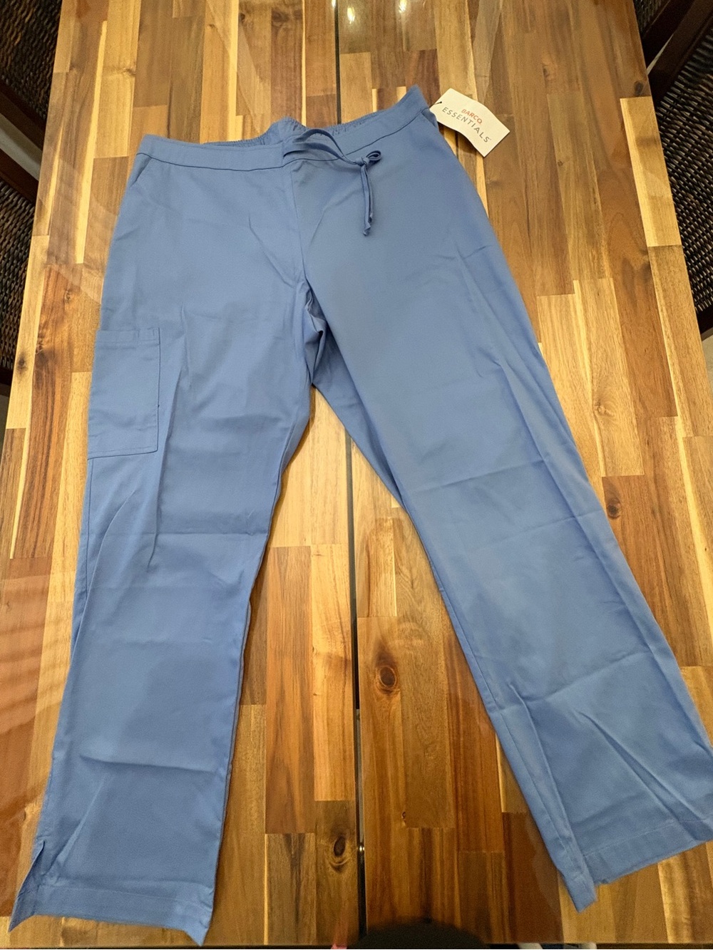 NWT Barco Plus Sz 2XL Scrub Pants Blue Uniforms Cargo Scrub Pants Unisex